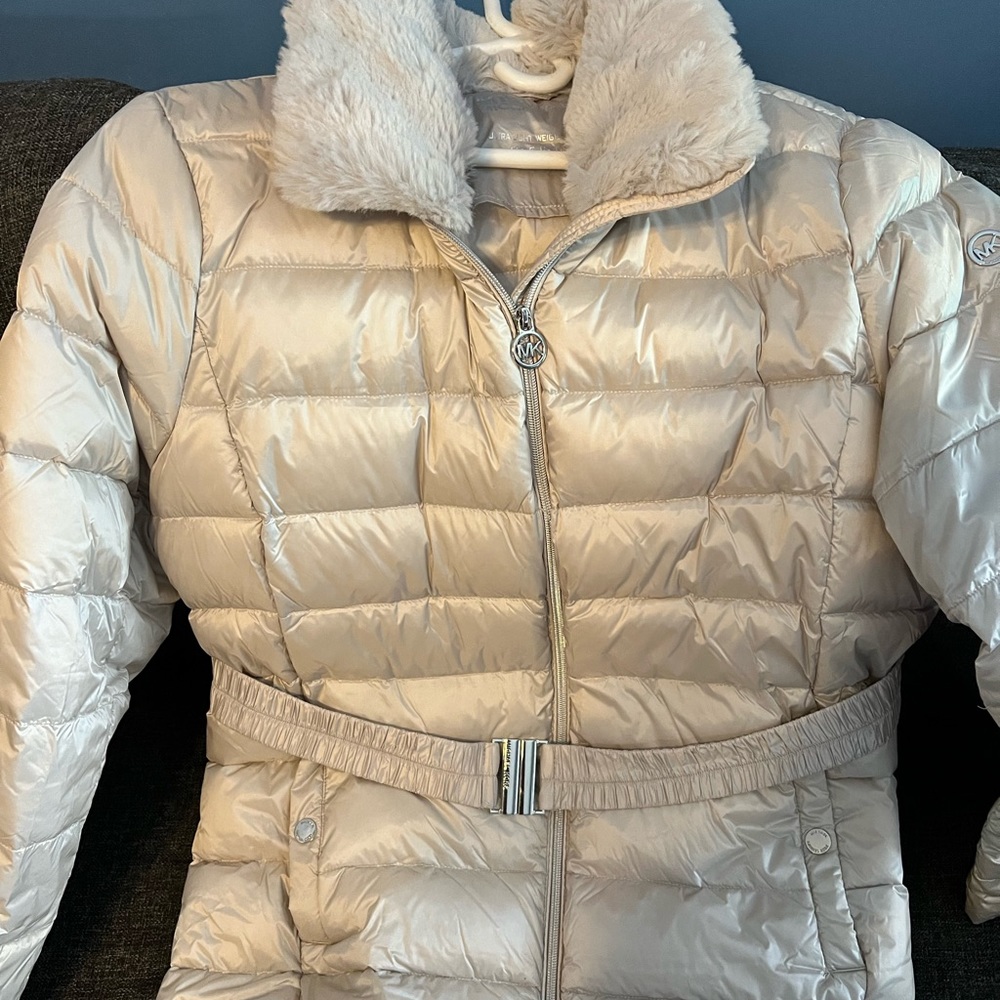 Michael Kors Fall/Winter Jacket w/ Faux Fur Collar